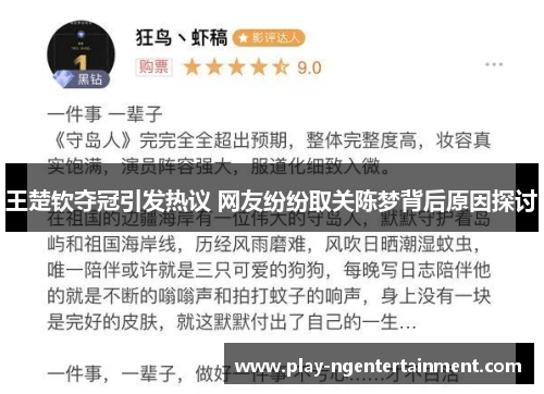 王楚钦夺冠引发热议 网友纷纷取关陈梦背后原因探讨